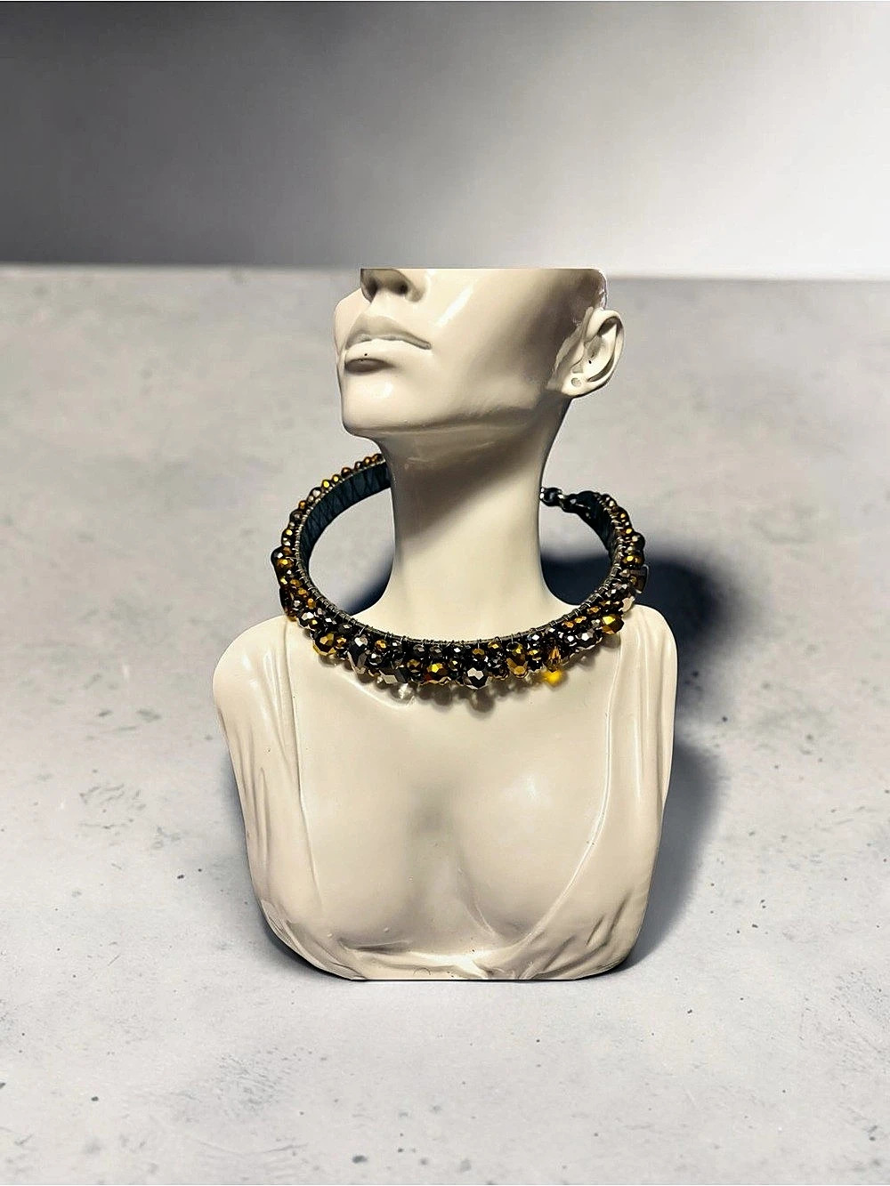 Sassy Jones Rochinda Beaded Collar Necklace - Picture 2 of 3